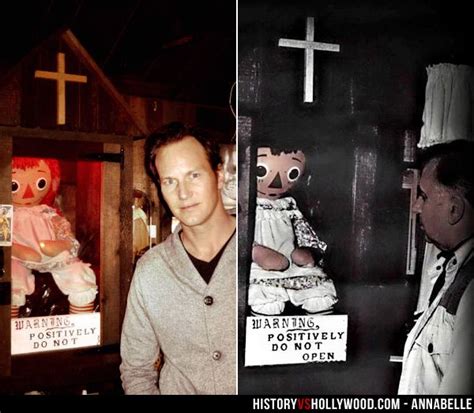 Here's a rundown of where real accounts and hollywood screenwriting meet in the. Patrick Wilson and Ed Warren with Annabelle Hollywood ...