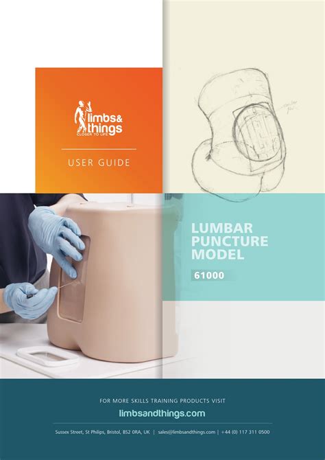Limbs And Things Lumbar Puncture User Manual Pdf Download Manualslib