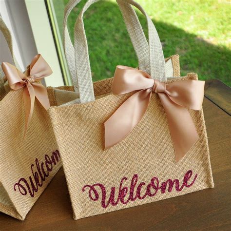 First you need to set a budget and figure out how much you can spend on each bag. Welcome Gift Bags. Wedding Guest Gift Bag. Hotel Welcome ...