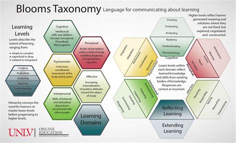 Blooms Taxonomy Poster Examples For Teachers