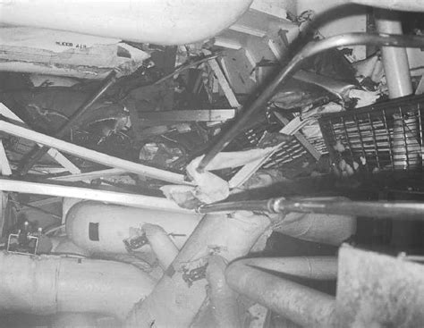 Damage To The Main Engine Room Of The Uss Samuel B Roberts