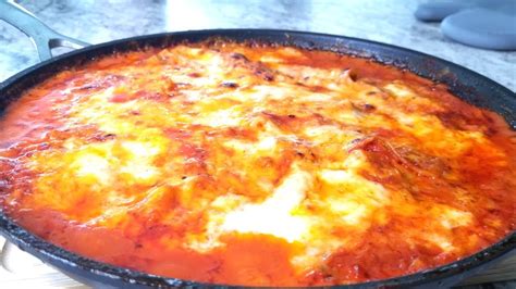Easy Skillet Lasagna Recipe Youtube