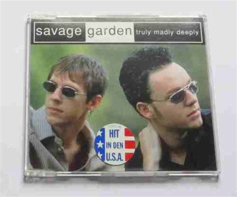 Savage Garden Truly Madly Deeply Maxi Cd Ebay