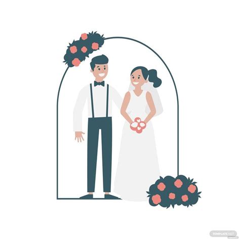 Free Wedding Ceremony Clipart Eps Illustrator  Png Svg