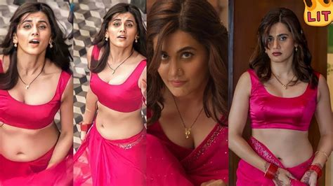 Bollywood Actress Taapsee Pannu Show Her Cleavage Taapsee Pannu Hot