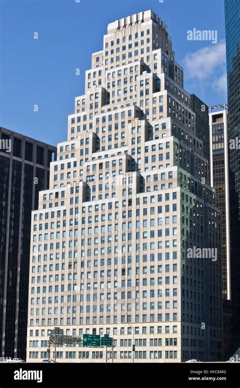 120 Wall Street Building Manhattan New York Usa Stock Photo