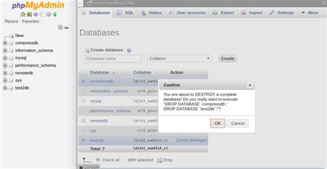 How To Delete Mysql Database Globo Tech