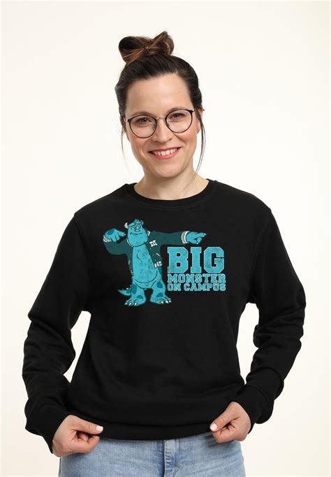 Henry Tiger Monsters Inc Big Monster Sweatshirt Black Zalandode