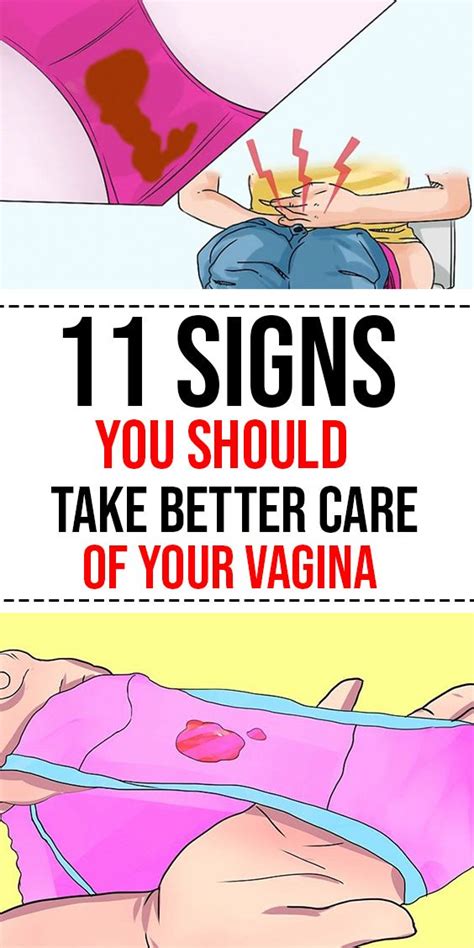 11 Signs You Should Take Better Care Of Your Vagina Healthy Lifestyle