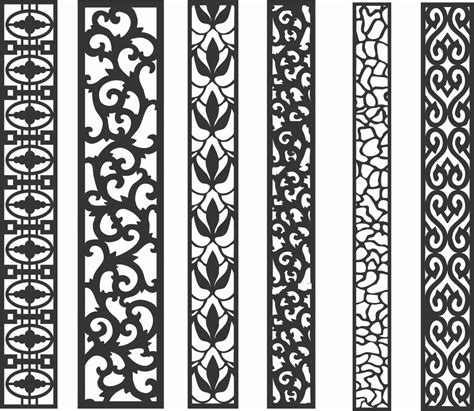 Screen Panel Patterns Seamless 38 Free Dxf File Free Download Dxf