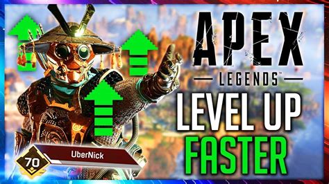 Apex Legends How To Easily Level Up Fast Youtube