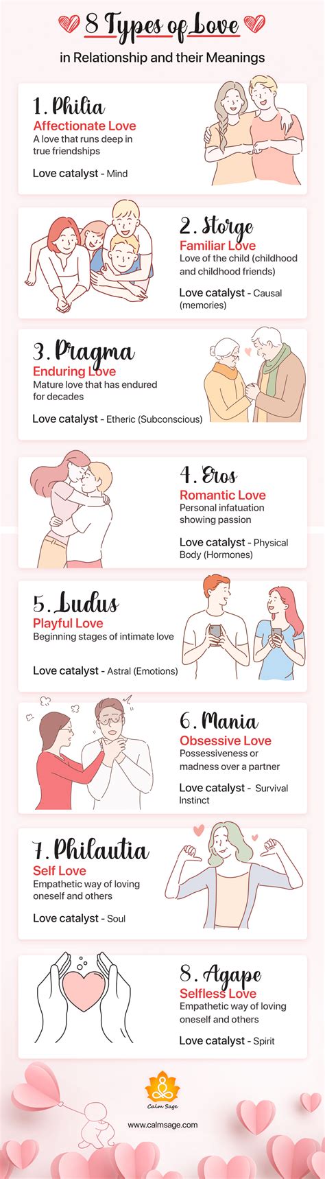 8 Different Types Of Love According To Greek Perfect Combination For You