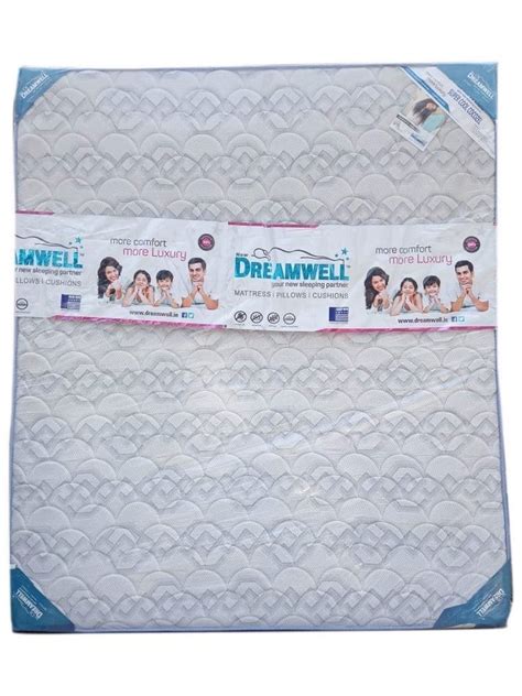 Pu Foam White Dreamwell Bed Mattress Size Dimension 75x60inch Thickness 6inch At Rs 16000 In