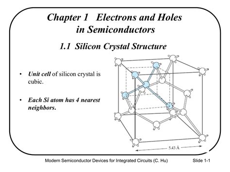 Crystal Structure Of Silicon