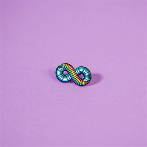 Infinitely Gay Male Pin Homosexual Mlm Archillean Pride Ally Etsy