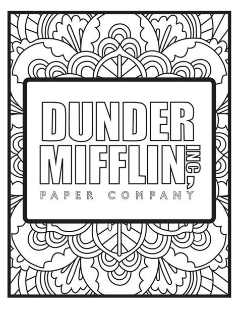 The Office Coloring Pages