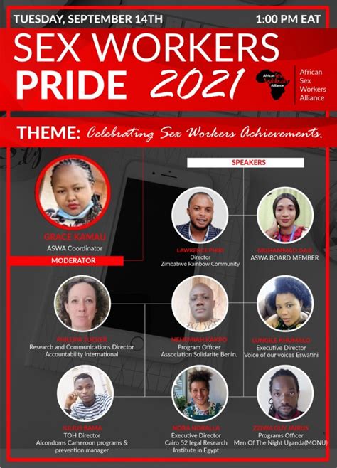 how africa celebrated sex worker pride 2021 aswa alliance africa