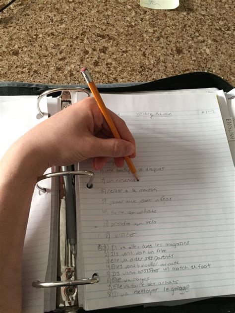 Trying To Write In A Binder While Being Left Handed Rmildlyinfuriating