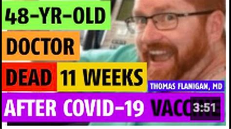 48 Year Old Doctor Dead 11 Weeks After Vaccine