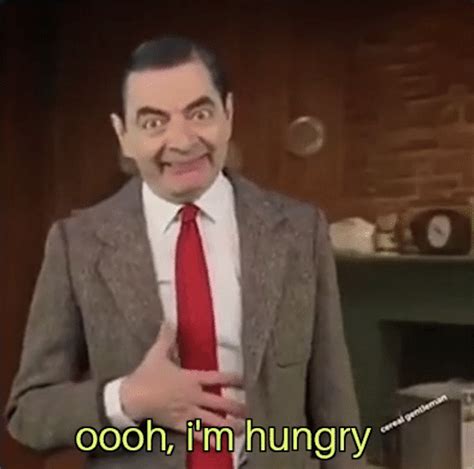 Mr Bean Im Hungry Memes Imgflip My Xxx Hot Girl