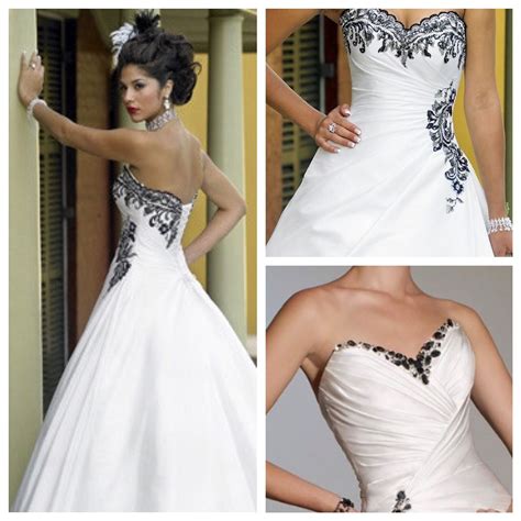 You know, add more color to it. Black detail inspiration for dress | Dresses, Wedding ...