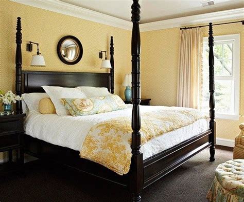 Yellow is a warm color that offers bright and cozy feelings; Pin on Bedroom