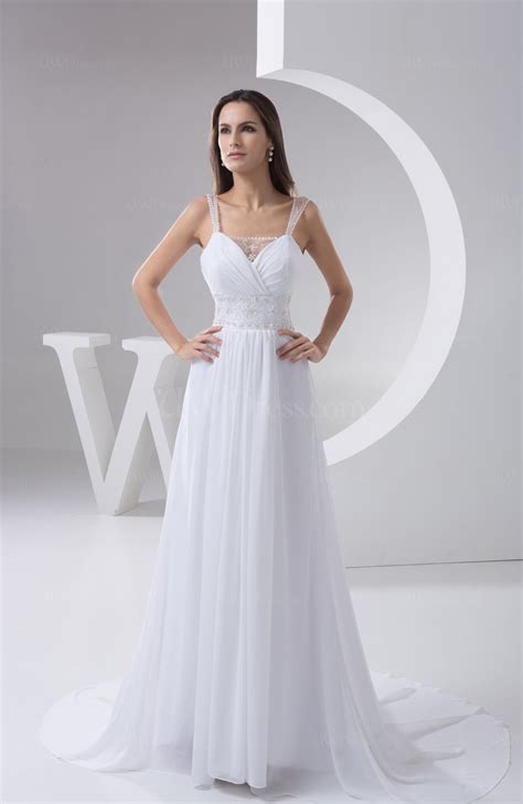 White Inexpensive Bridal Gowns Maternity Elegant Open Back
