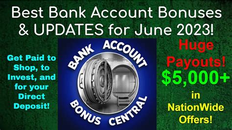 Over 5 000 In Best Bank Account Bonuses For June 2023 Get Paid To
