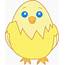 Cute Yellow Chick Clipart  Free Clip Art