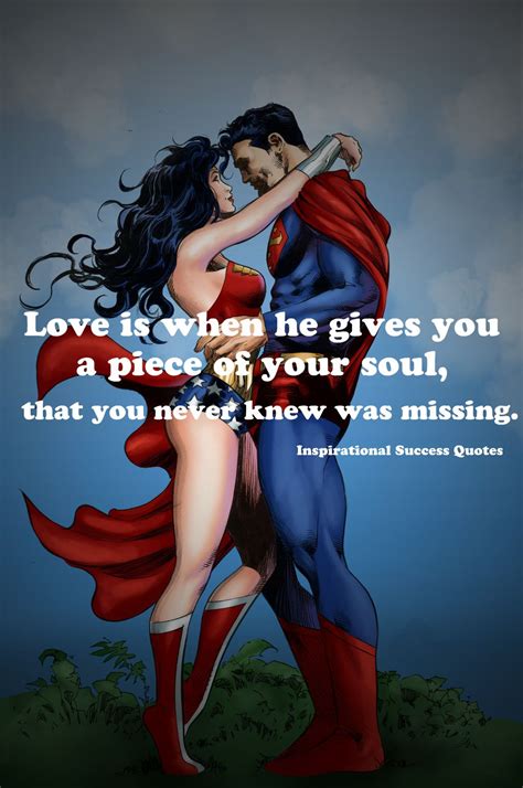 Superman And Wonder Woman Love Quotes