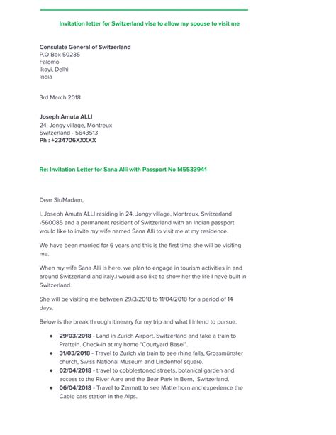 I confirm that i have invited name_of_invitee for a visit from from_date to to_date (subject to visa being granted). Get Free Invitation letter for Visa - Travelvisabookings