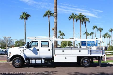2019 Ford F 650 Xl Crew Cab With Scelzi Super Contractor Truck Body For