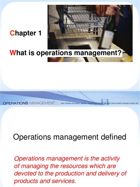 Terms in this set (27). 24593900 Chapter 1 What is Operations Management ...
