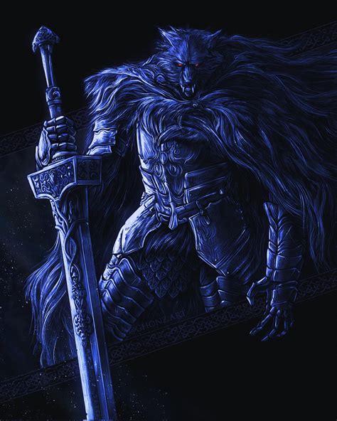 Blaidd The Half Wolf Elden Ring Drawn By Ghonz Art Danbooru