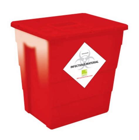 Arvs Red Hospital Waste Bins For Laboratory At Best Price In New Delhi