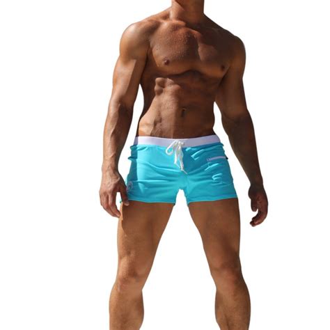Sexy Men Swimwear Men S Swimsuits Surf Board Beach Wear Swim Trunks Boxer Shorts Ebay