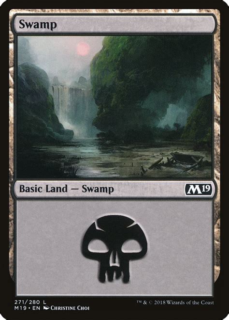 Swamp · M19 Standard Showdown Pss3 3 · Scryfall Magic The Gathering Search