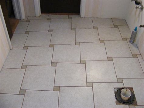 Tile Floor Setting Tile Floor