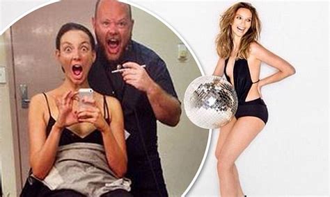 Ricki Lee Coulter Gets Ready For Halloween Performance On Dancing With The Stars Daily Mail Online