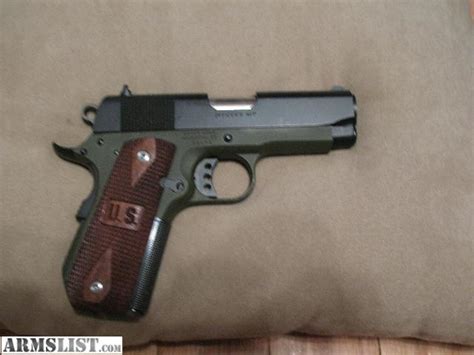 Armslist For Sale Custom Colt Officers Acp 1911 45