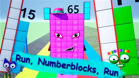 New Numberblocks Episode Fan Made Run Numberblocks Run Youtube