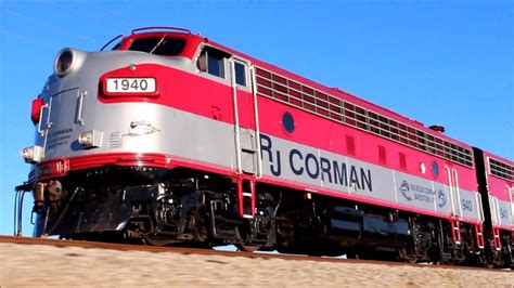 Chasing The Rj Corman Dinner Train 1618 Youtube