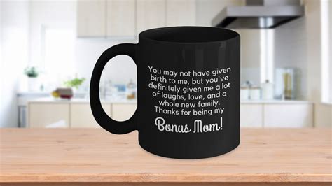 Bonus Mom Gift Step Mom Christmas Gift Personalized Bonus Mom Mug Second Mom Other Mother