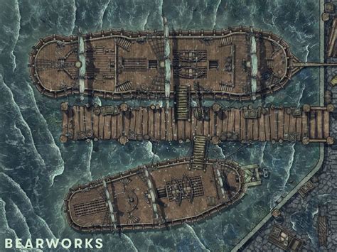 Docks Storm Inkarnate Create Fantasy Maps Online