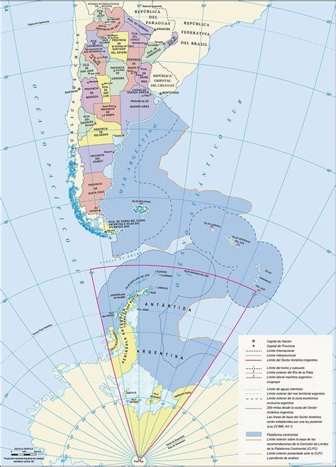 Mapa De Argentina Con Las Provincias