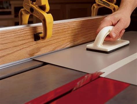 You'll learn that all you need are a couple of scraps to make a handy foolproof woodworking jig. Laminate-cutting auxiliary fence