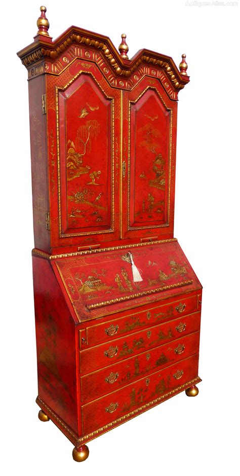 Antique Chinoiserie Bureau Bookcase Antiques Atlas