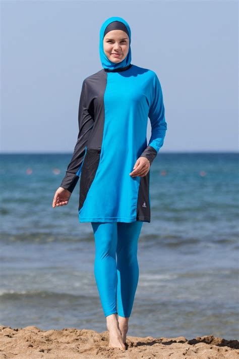 adabkini duru women s swimsuit full cover hijab burkini islamic hindu arab jewish swimwear