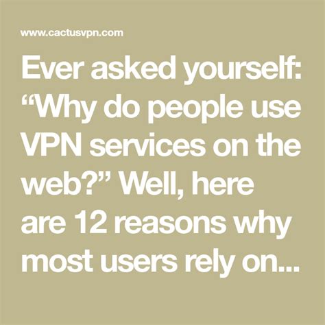 Ever Asked Yourself Why Do People Use Vpn Services On The Web Well