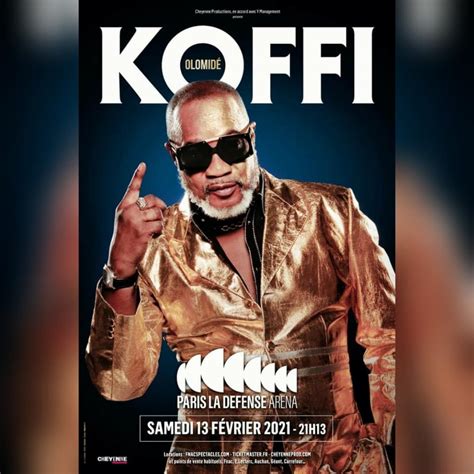 Koffi Olomidé En Concert Le 13 Février 2021 à La Défense Aréna à Paris